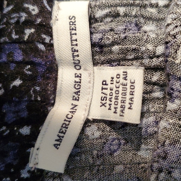 AEO Flowy Babydoll Mini Skirt Sz XS/TP ~ Super comfy! - Picture 6 of 9